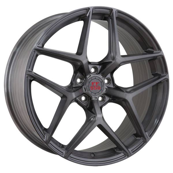 FF 550 Concave 8,5x20 5x114,3 ET43 Liquid Brushed Metal