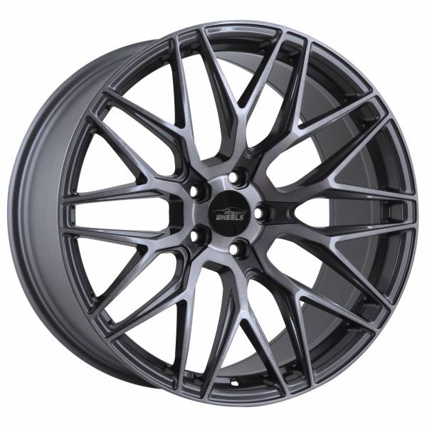 E 3 FF Deep Concave 9,5x19 5x120 ET45 Titanium brushed