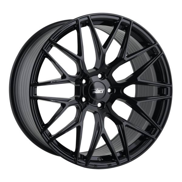 E 3 FF Deep Concave 9,5x19 5x112 ET45 Highgloss Black