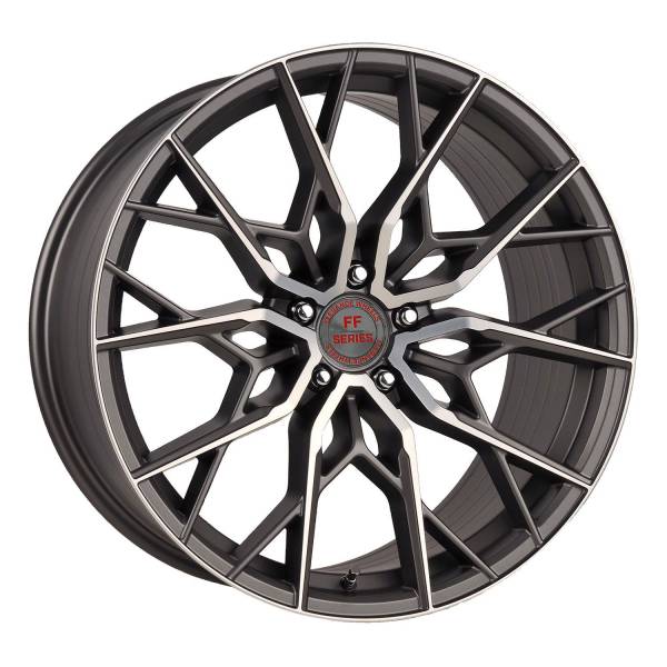 FF 330 Deep Concave 10,0x20 5x120 ET35 Glossy Gunmetal polish